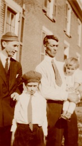 L to R: Herman Midden, Robert Midden Haviland, Robert Ogle Haviland, Mary Stuart Haviland